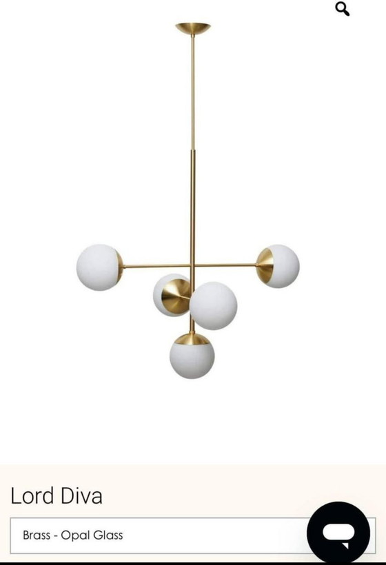 Image 1 of Nuova lampada a sospensione in metallo - designer - 75% di sconto