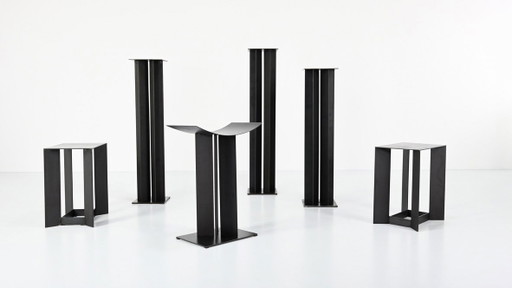 Tabouret "Grand Palabre" par Franck Robichez, Paris 1990's.