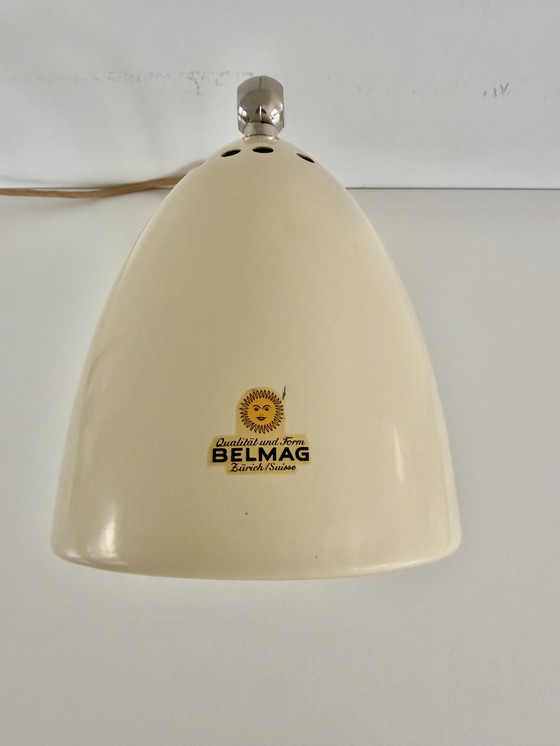 Image 1 of Rare Swiss Belmag ‘60s table lamp in good condition
