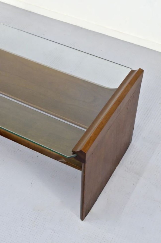 Image 1 of Midcentury Afra & Tobia Scarpa for Cassina Coffee Table (1970)