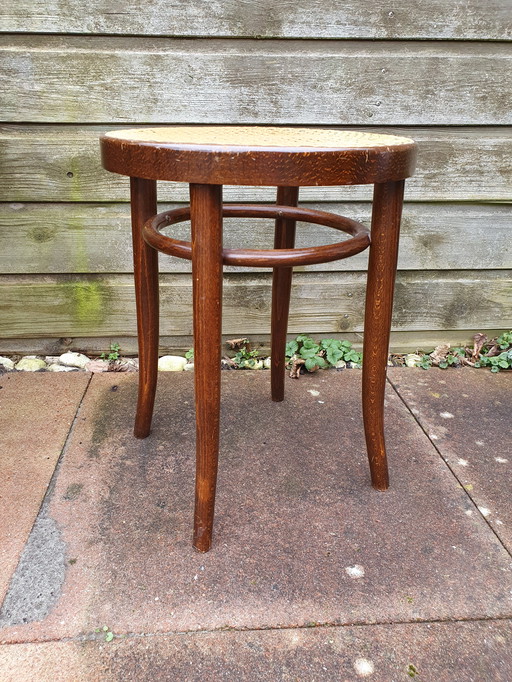 Taburete Thonet Romania con correas