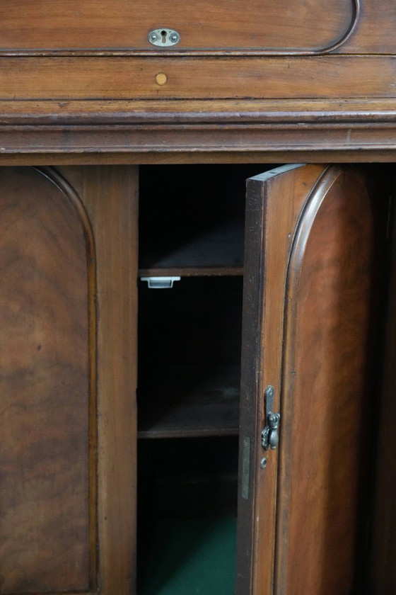 Image 1 of Antique standing desk/counter/English writing table from the 19th century