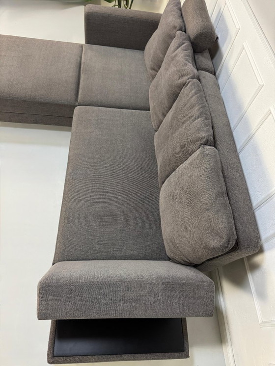 Image 1 of Brühl Fourtwo Sofa Stoff Schlafsofa Four Two Grau Braun Daybed