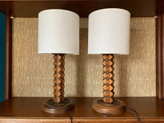 Image 1 of 2 lampade da tavolo in stile francese Dudouyt