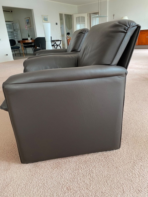 2 Leolux Bora Beta armchairs – fauteuils, Leather (photo 2 of 5)
