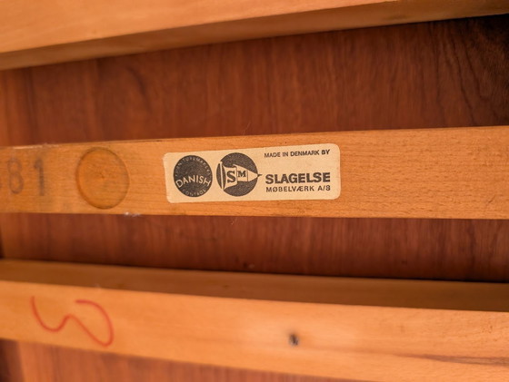 Image 1 of Table de salle à manger extensible vintage des années 1960, Design danois, Slagelse Møbelværk