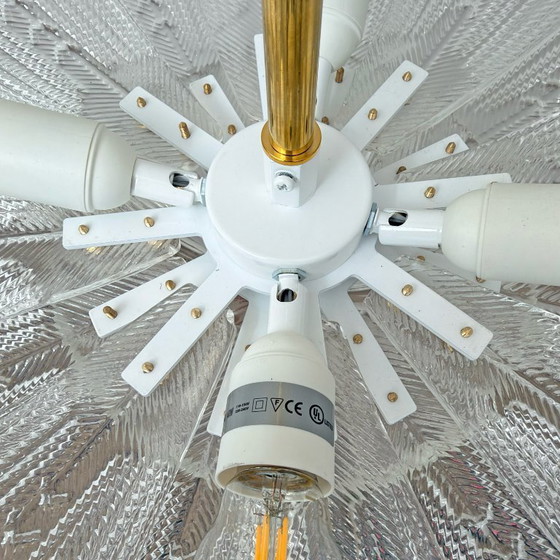 Image 1 of Mid-Century Modern „Margherita“ Murano-Glas-Deckenleuchte