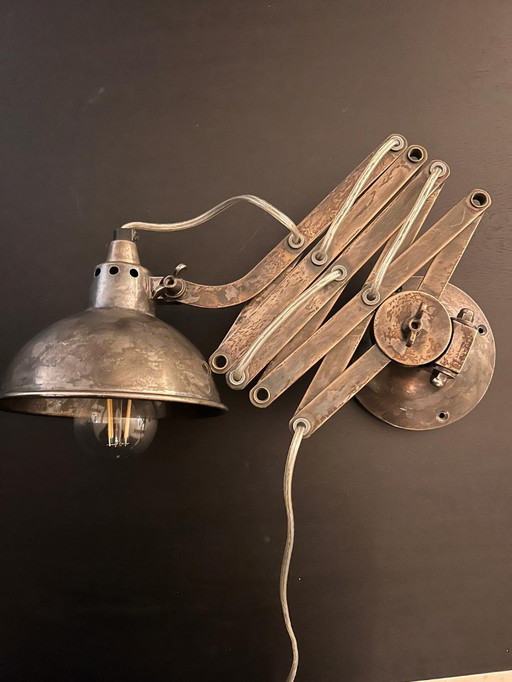 Riviera Maison scissor lamp (accordion)