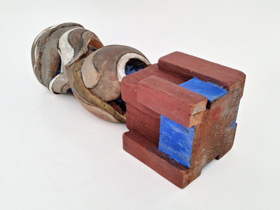Beeld Sculptuur Hout – Beeldhouwkunst, Wood (photo 10 of 11)