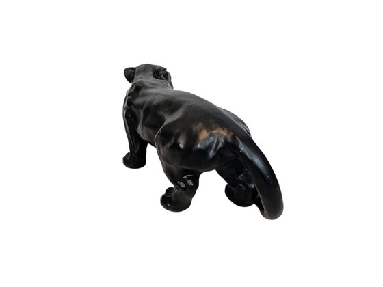 Image 1 of Panther - Resin - Ceramic - Sculpture - Polyresin - 2000