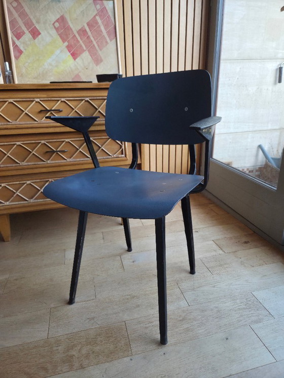 Revolt Chairs Friso Kramer – Ahrend, Armchairs, Metal, Plastic (photo 5 of 6)