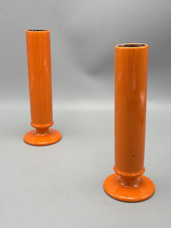 Image 1 of Two vintage ceramic vases