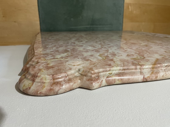 Image 1 of Unikat-Tischplatte aus Marmor 104x92 cm