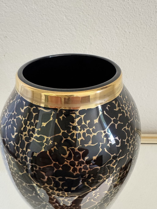 Vase porcelaine polonaise années 70