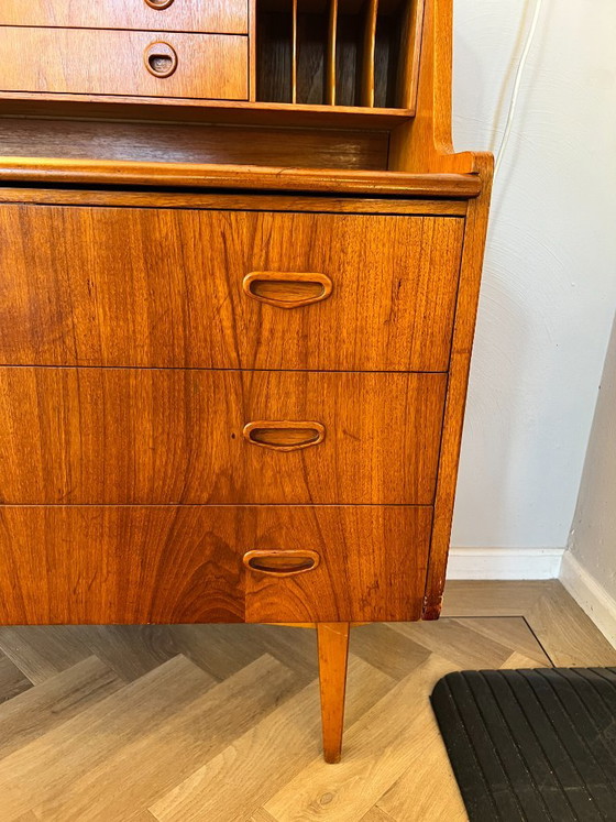 Secretaire vintage svedese, Egon Ostergaard per SMI anni '60 – S.M.I., Scrivanie, Wood (photo 7 of 10)