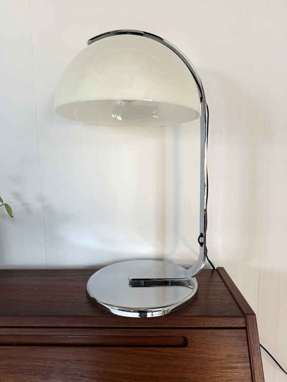 Image 1 of Lampada da tavolo vintage a forma di fungo anni '80