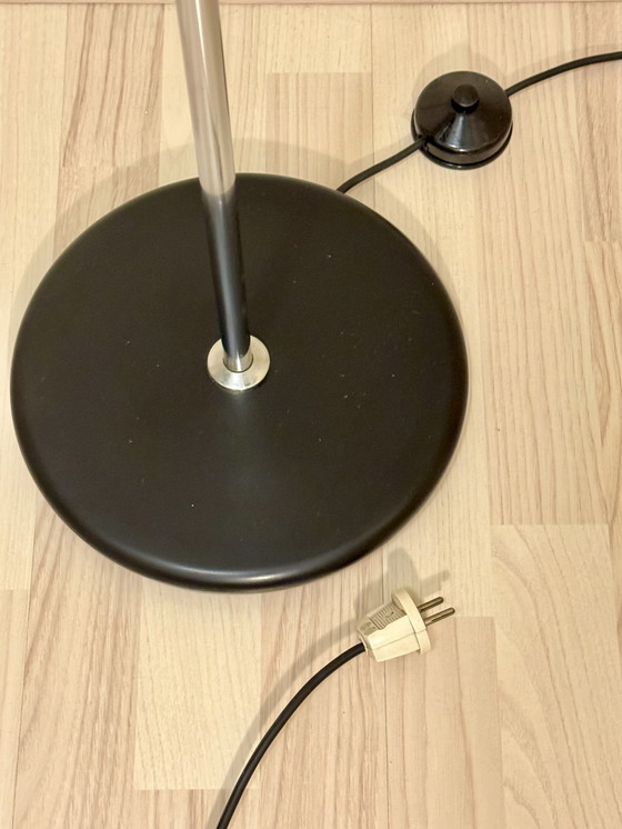 Image 1 of Herda Chromen Vloerlamp met Verstelbare Spots - jaren 1970 Dutch Design