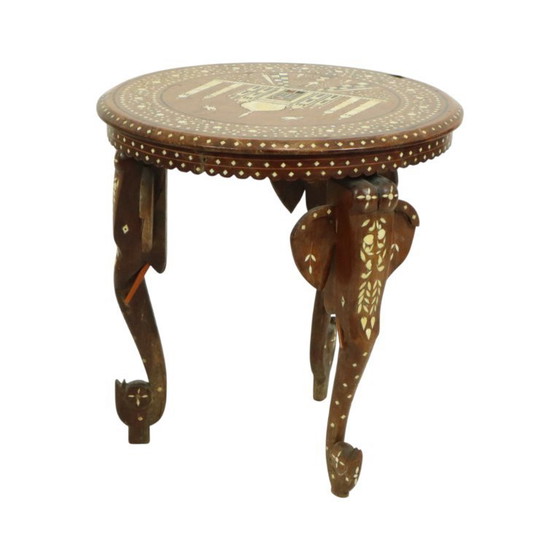 Image 1 of Anglo-Indian Taj Mahal Side Table