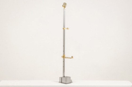 Image 1 of Caballete realizado en metal, bronce y pirita. Obra contemporánea.
