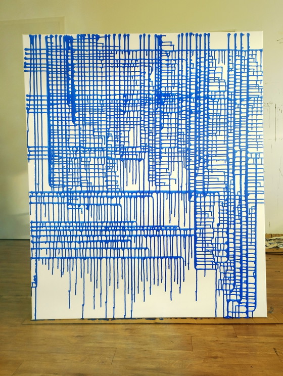 Natia Antadze Composizione Astratta XXL – Dipinti e disegni, Canvas (photo 7 of 15)