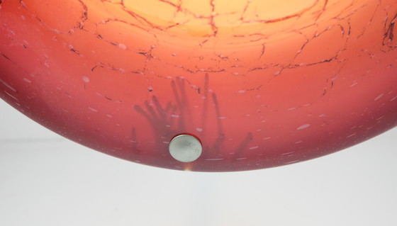 Image 1 of Art Deco Wmf Ikora Pendant Light Ikoraglass 1930S Avantgarde Design