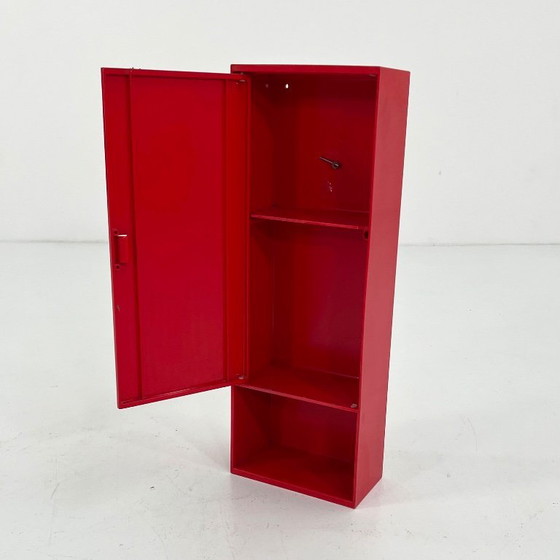 Image 1 of Farmacia T333 roja de Metalplastica, años 70