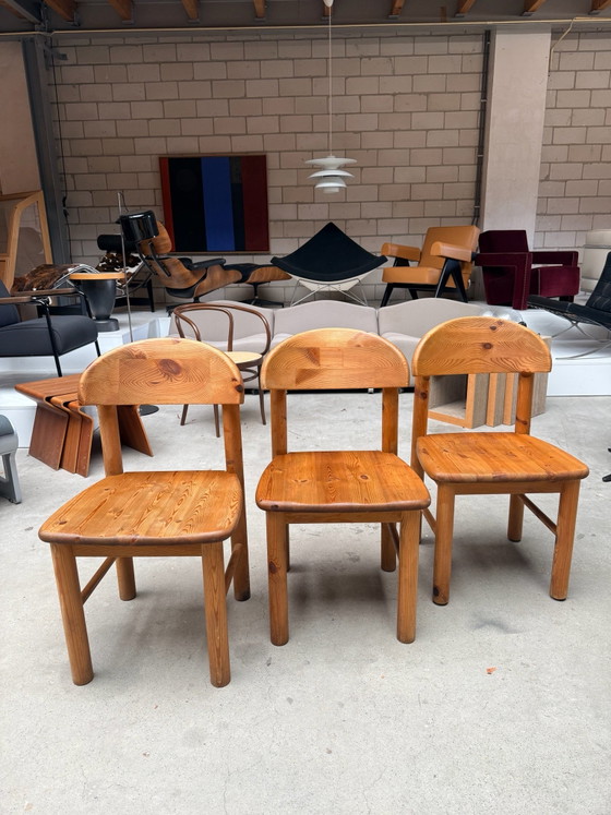 Set of 8 Daumiller chairs, Rainer Daumiller (set price), Dining chairs, Wood, Brown (photo 4 of 13)