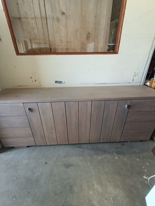 Teak wooden sideboard