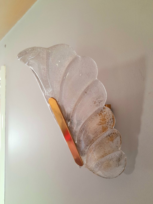 Leaf wall lamp Karl Fagerlung 1970