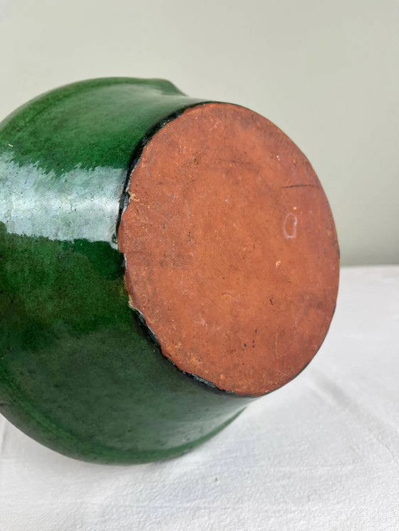 Ciotola in terracotta smaltata verde – Ciotole, Brutalist (photo 8 of 9)