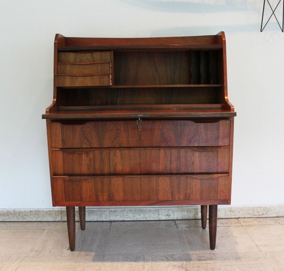 Image 1 of Mahogany desk, Norway, 60's.
