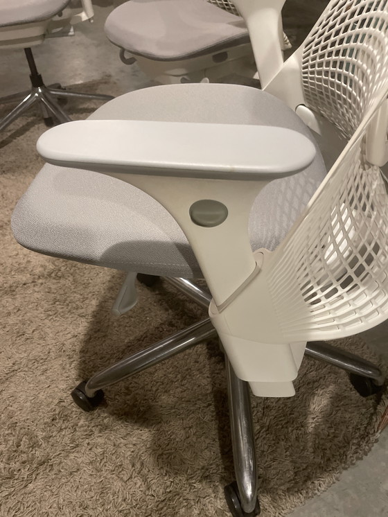 Image 1 of Herman Miller Design Icon Sayl Office Chair White