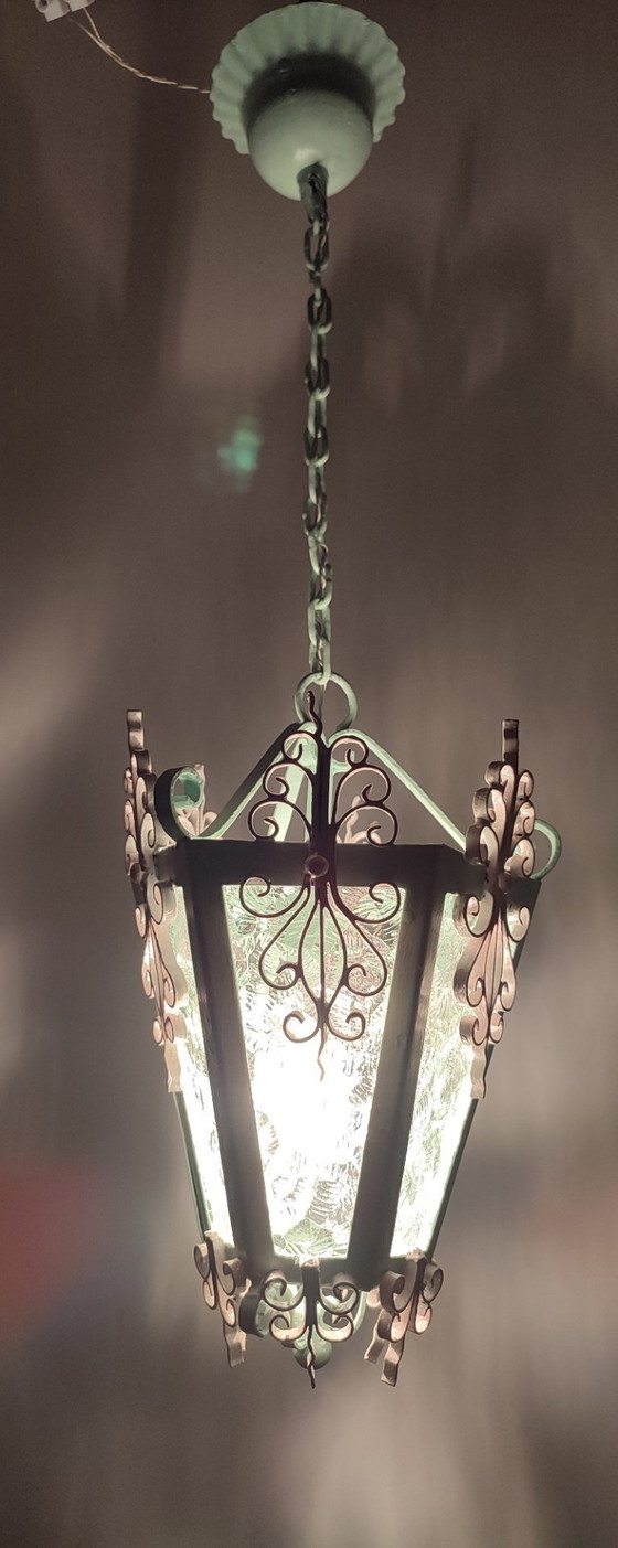 Image 1 of Lampada da soffitto o lanterna, Spagna, anni &#39;80