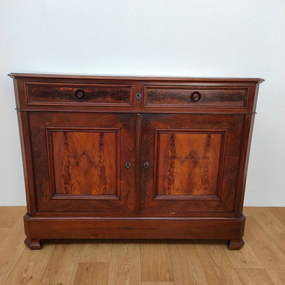 Image 1 of Antique brocante buffet cabinet sideboard cabinet cupboard