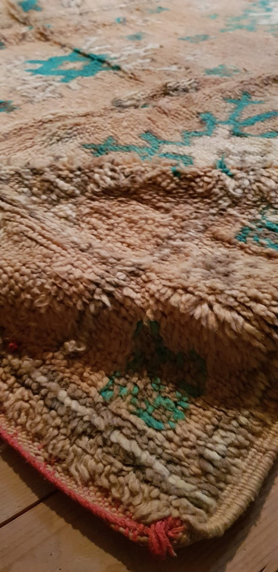 Image 1 of Handgeknüpfter Berberteppich aus Wolle, 263 x 170 cm