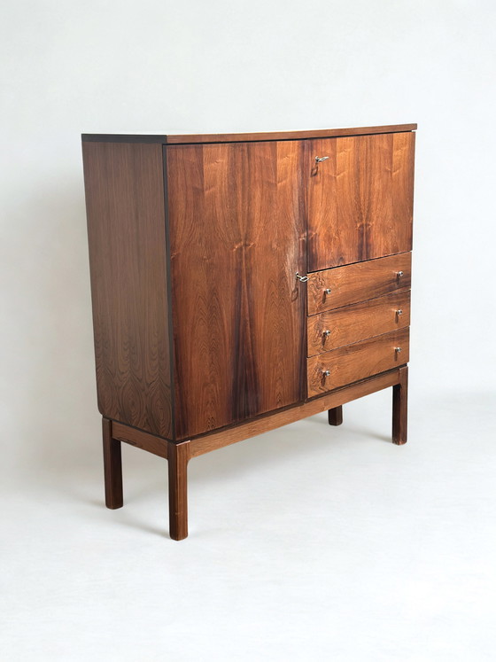 Image 1 of Vintage Palissander Wandkast