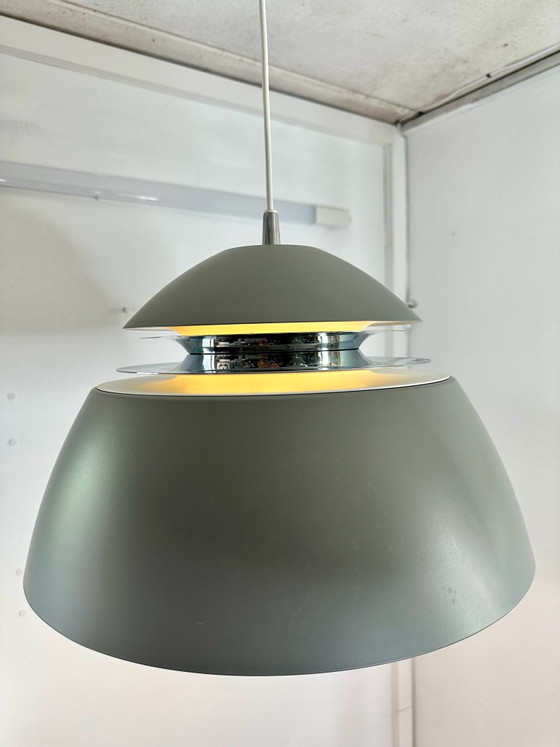 2 Design Belid Avalon Ceiling lights T1301 Mid Century Space Age, Metal, Grey (photo 6 of 14)