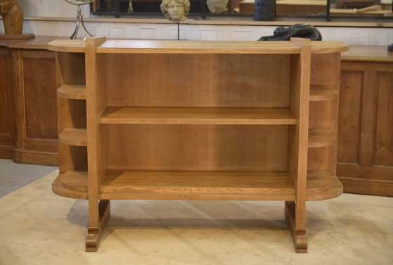 Art Deco modernistische eiken plank uit de jaren 1940. – Wandrek (photo 5 of 13)
