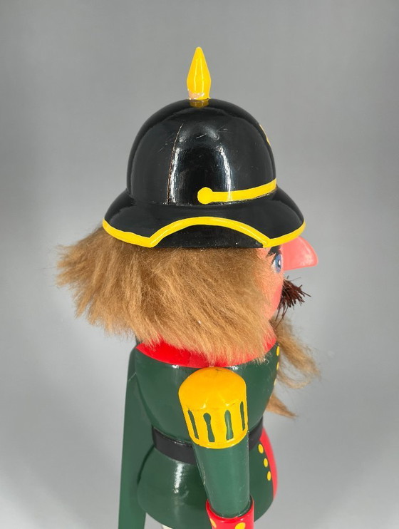 Image 1 of Schiaccianoci in legno vintage – 25 cm – Decorazione natalizia / Articolo da collezione / Stile retrò per le feste