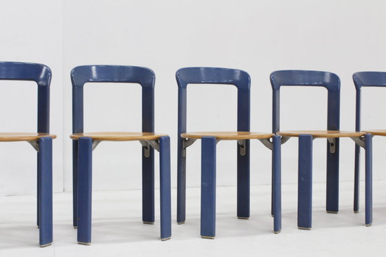 Image 1 of Vintage Bruno Rey dining chairs model 3300 set of 6