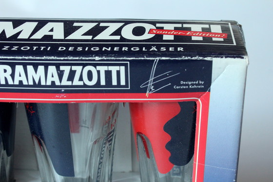 Image 1 of 6 Ramazzotti designer glasses as a set - In original box - Vintage