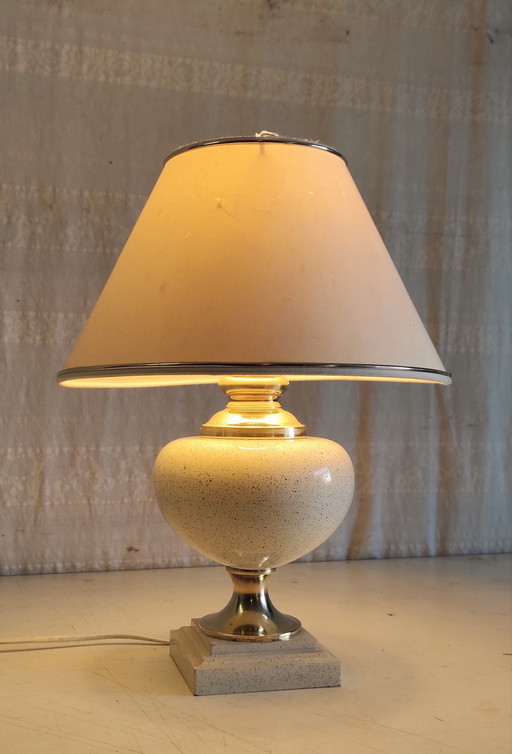 Designer lamp base by Le Dauphin - mid-20th century