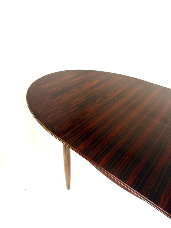 Image 1 of Table à manger extensible vintage en palissandre, Kondor Furniture '60