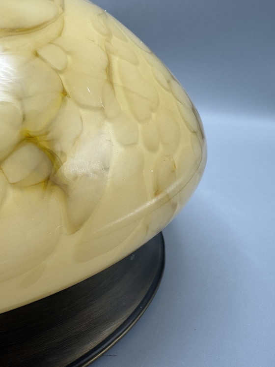 Image 1 of Marbled ceiling lamp with a warm appearance