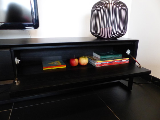 Image 1 of Meuble TV design scandinave noir