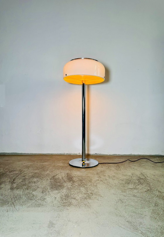 Knubbling floor lamp by Anders Pehrson for Ateljé Lyktan, Sweden, 1970s, Floor lights, Metal, Plastic, White (photo 11 of 11)