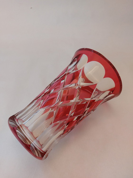 Image 1 of Vintage crystal vase