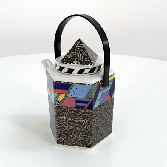 Image 1 of Escenario para tetera Metropol de Barbara Brenner para Rosenthal Studio Line, años 90
