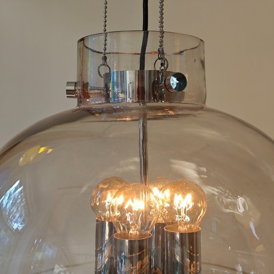 Image 1 of Suspension vintage en verrerie de Limbourg