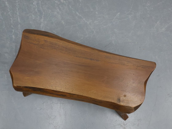 Image 1 of Vintage tree trunk stool